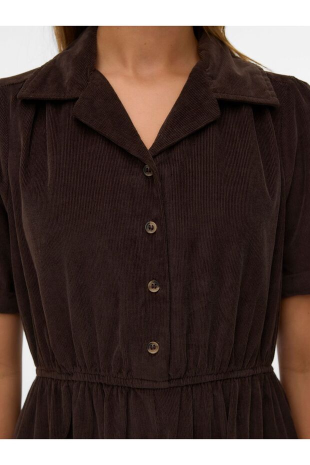Kleid VMRAY Cord-Midikleid - 5