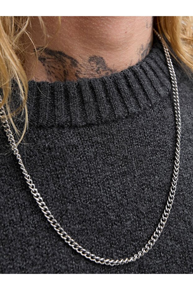 Strickpullover Einfarbig Strickpullover - 5