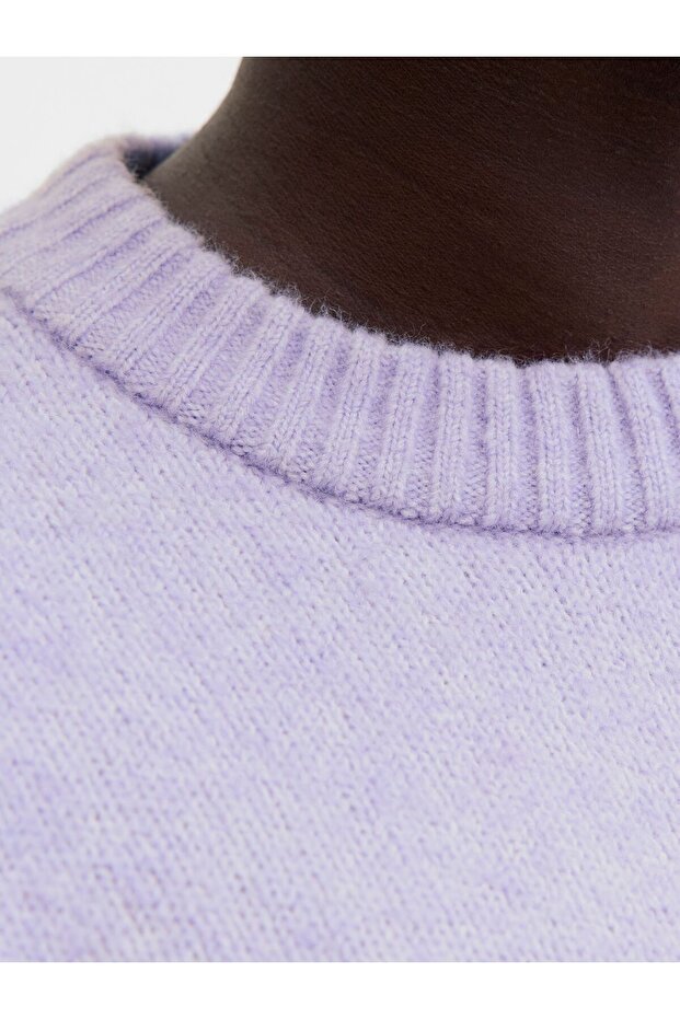 Strickpullover Einfarbig Strickpullover - 6