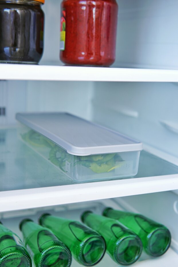 Deep Freezer Storage Container 1 Lt, Gray - 1