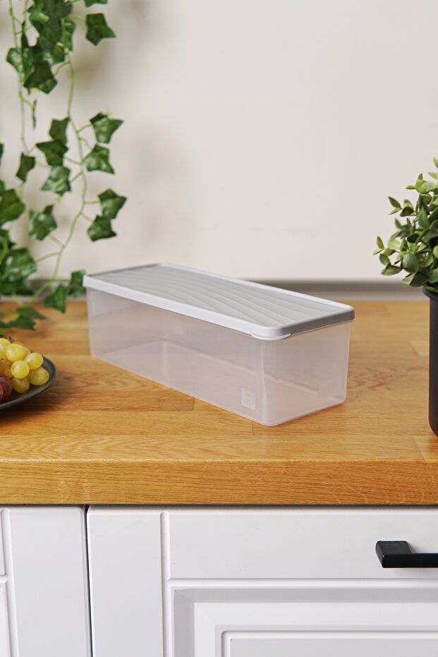 Deep Freezer Storage Container 2 L, Gray - 4