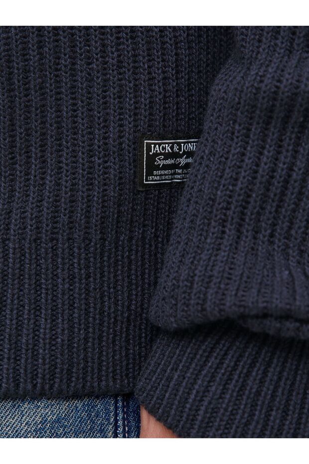 Strickpullover Einfarbig Strickpullover - 5