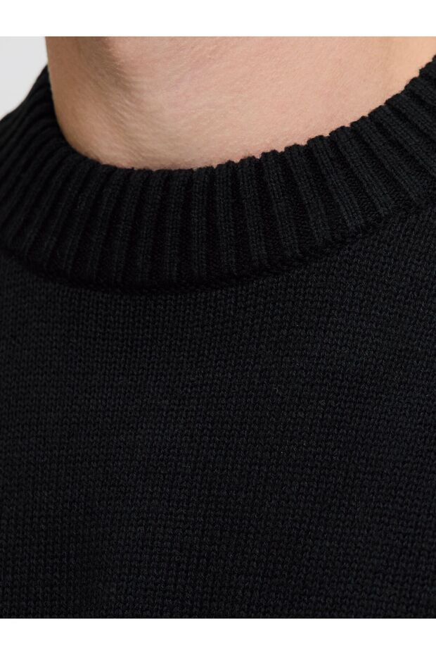 Strickpullover Einfarbig Strickpullover - 5