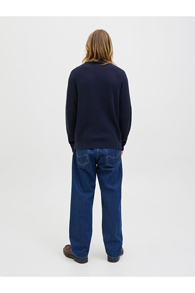 Strickpullover Einfarbig Strickpullover - 3