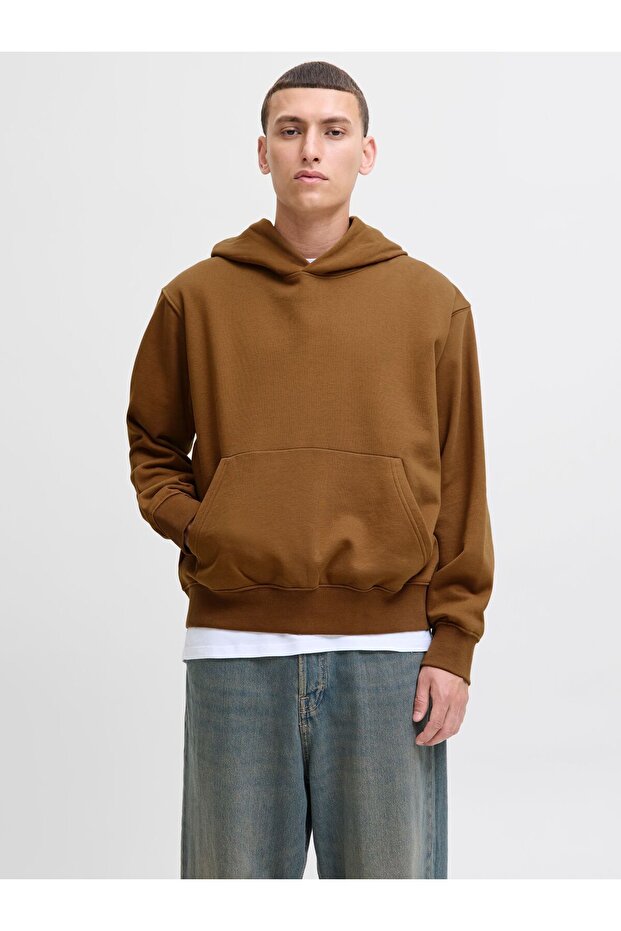 Kapuzenpullover Einfarbig Kapuzenpullover - 1