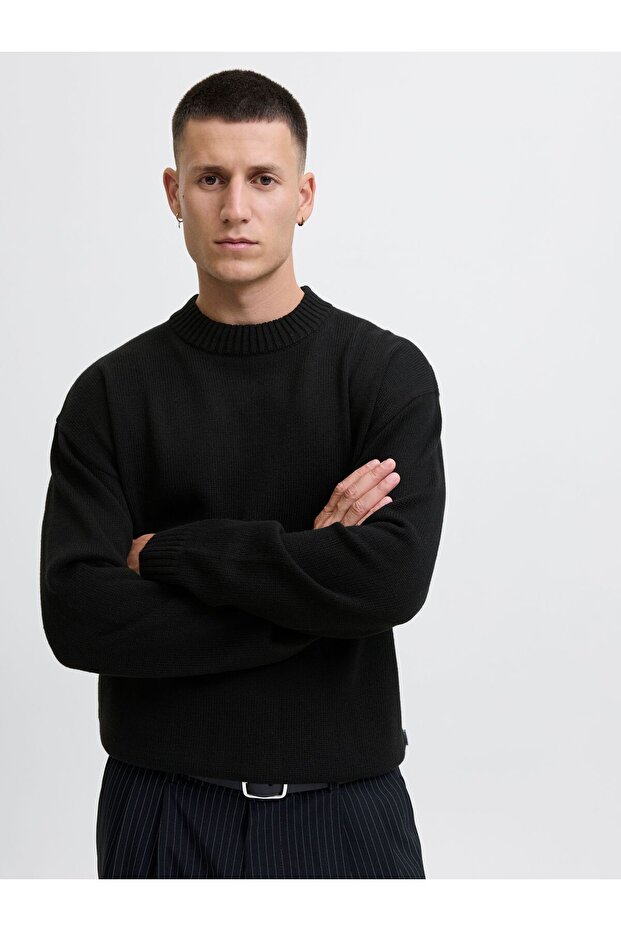 Strickpullover Einfarbig Strickpullover - 7