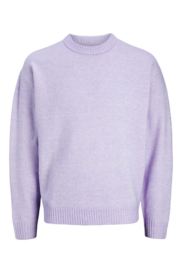 Strickpullover Einfarbig Strickpullover - 2