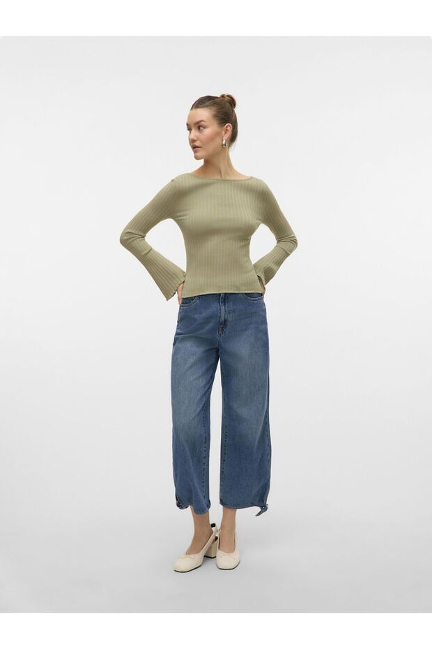 Strickpullover AWSINKA Gestricktes Oberteil - 4