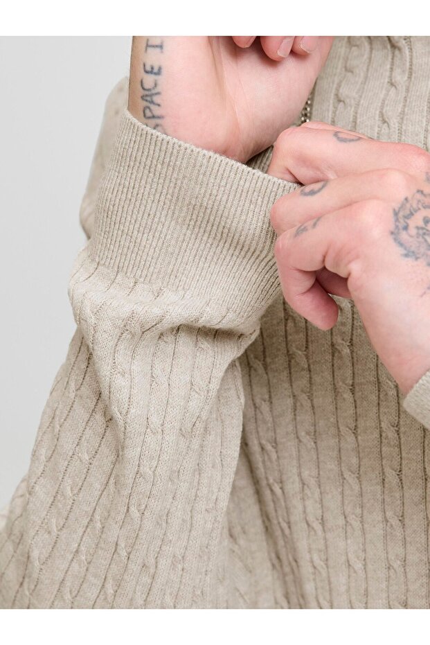 Strickpullover Einfarbig Strickpullover - 6