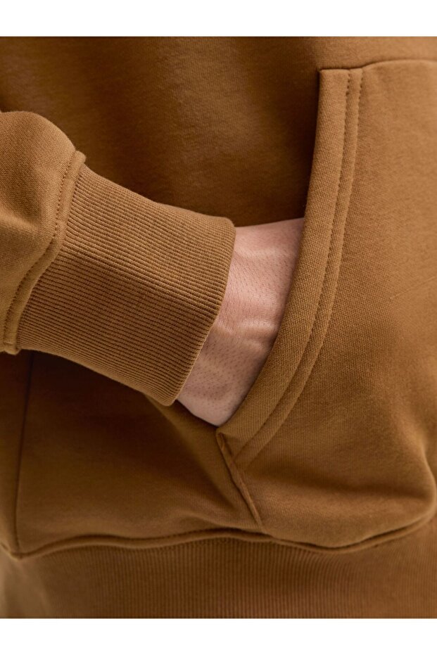 Kapuzenpullover Einfarbig Kapuzenpullover - 5