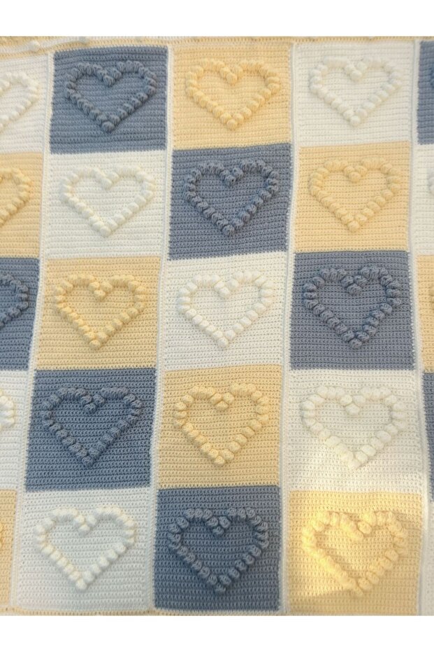 El Örgüsü Bebek Battaniyesi - 4