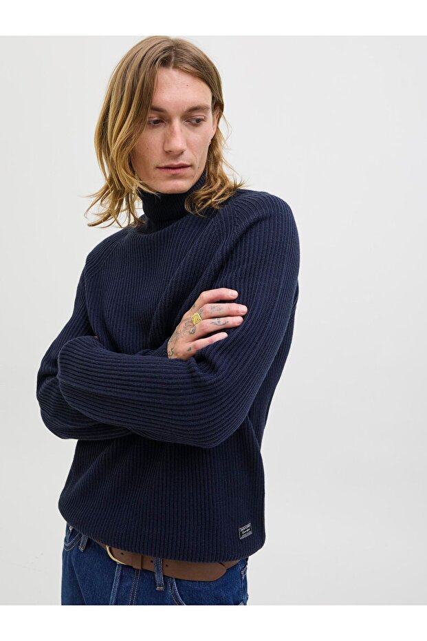 Strickpullover Einfarbig Strickpullover - 7