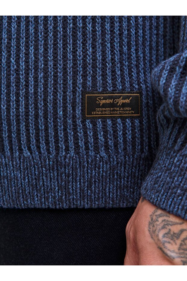 Strickpullover Einfarbig Strickpullover - 6