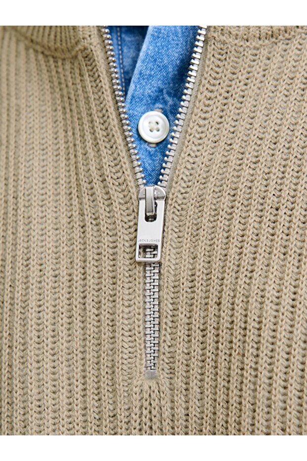 Strickpullover Einfarbig Strickpullover - 5