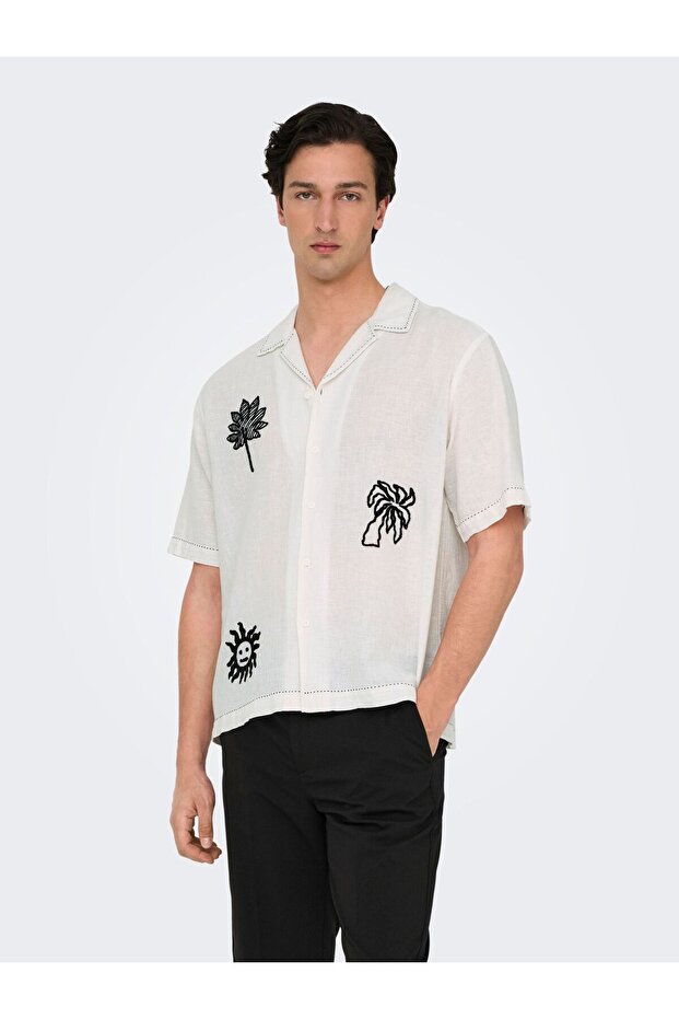 Hemd ONSCAIDENLY Leinen Hemd - 1