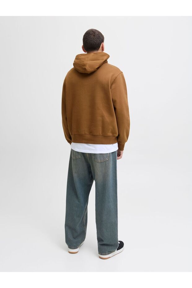 Kapuzenpullover Einfarbig Kapuzenpullover - 3