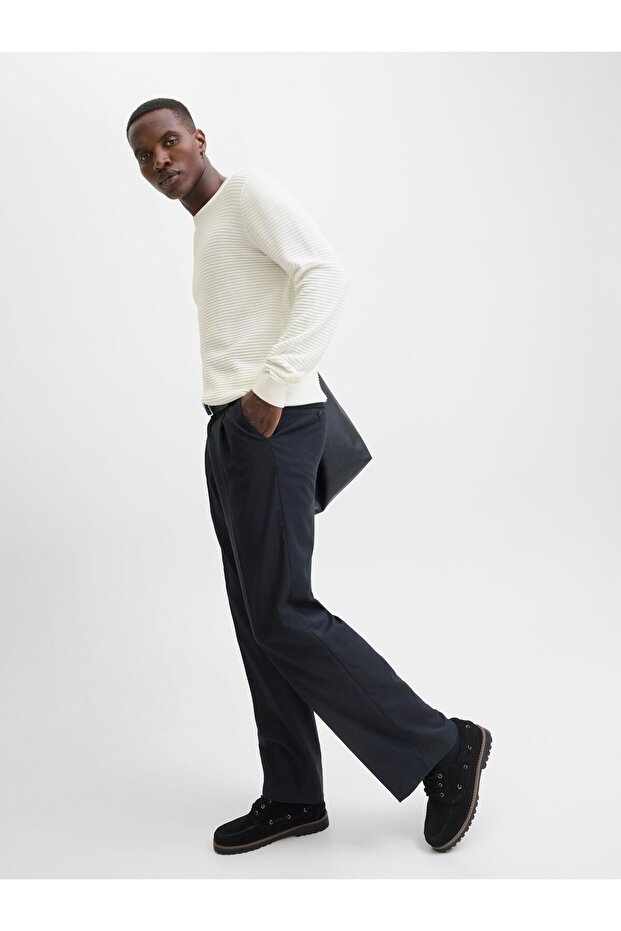 Strickpullover Einfarbig Strickpullover - 7