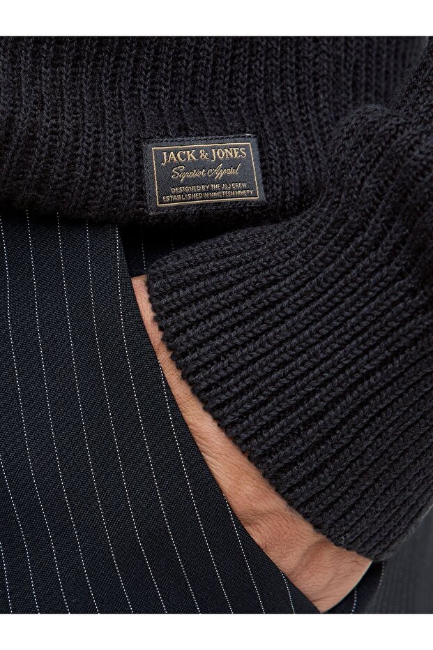 Strickpullover Einfarbig Strickpullover - 5