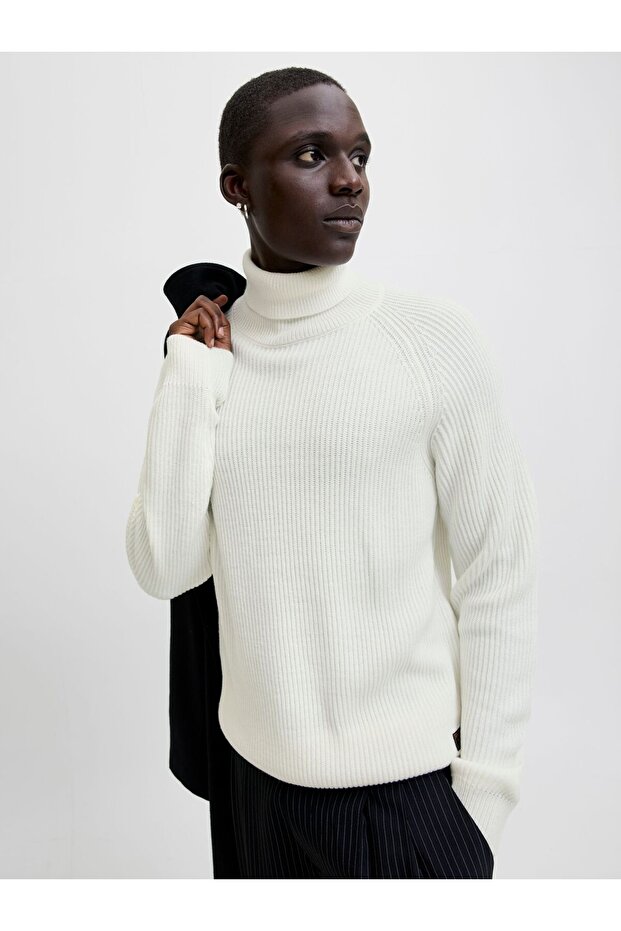 Strickpullover Einfarbig Strickpullover - 7