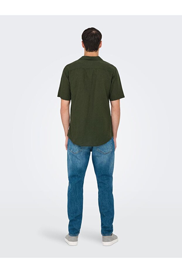 Hemd ONSCAIDEN Leinen Hemd - 4