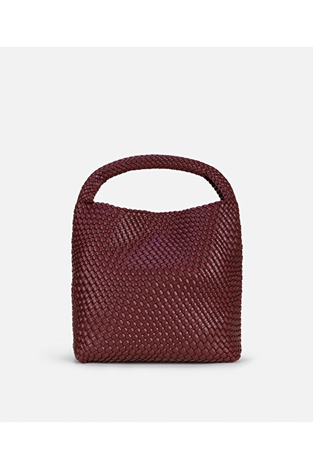 Lattice slouchy çanta - 5