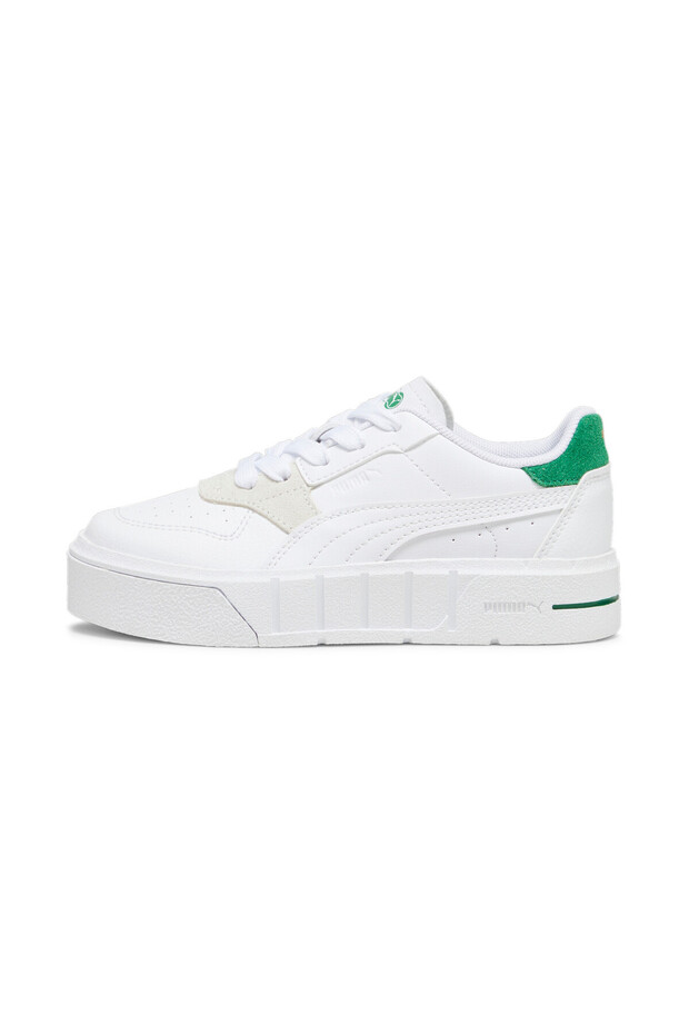 Girls Cali Court Match Sneakers - White