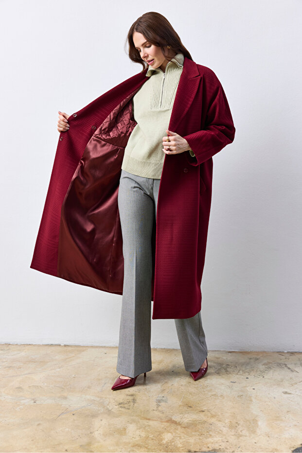 Oversize Mürdüm Kaban - 6