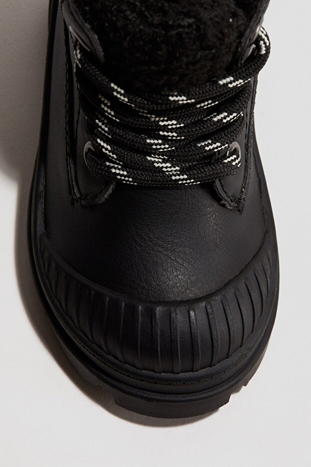 Bağcıklı ve Kalın Tabanlı Su Geçirmez Bot - 3