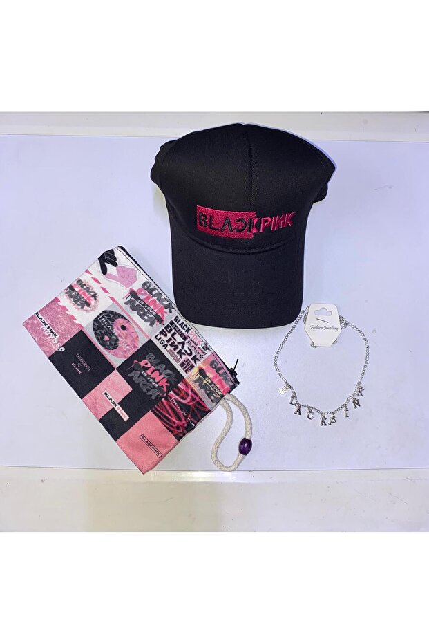 Blackpink Pen Holder Hat Necklace