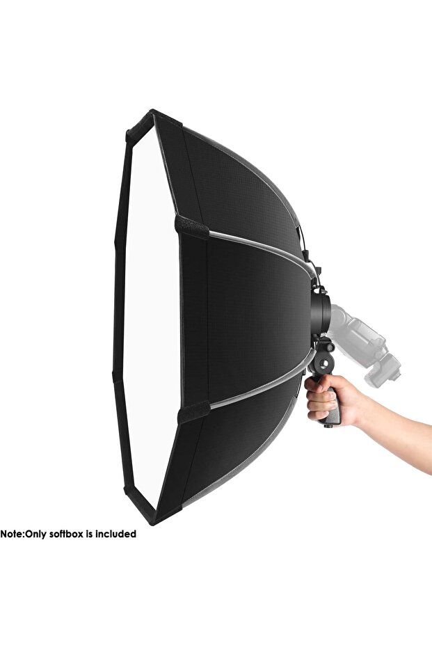 صندوق إضاءة ثماني الأضلاع مقاس 26 بوصة/65 سم - 3