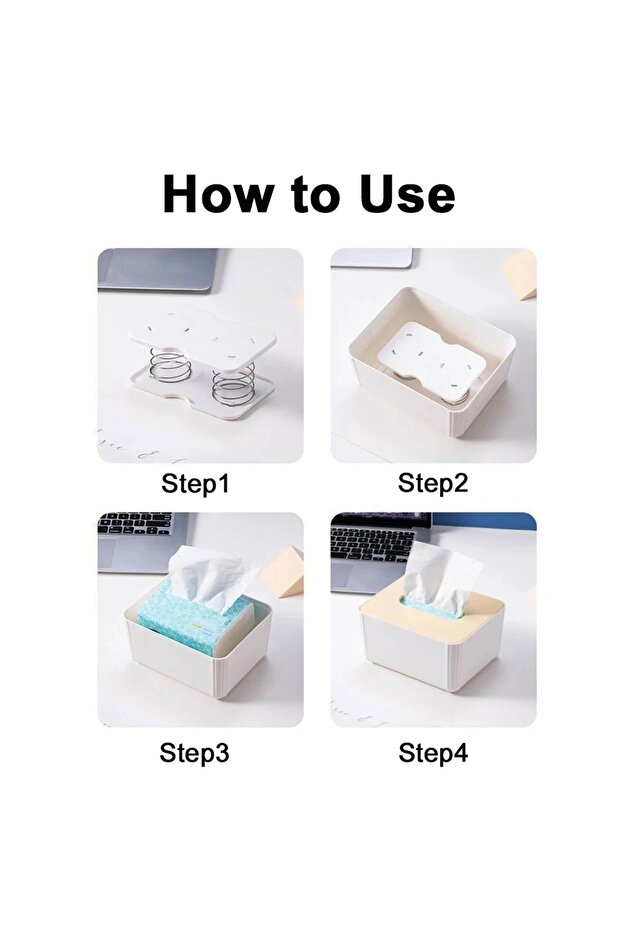 Napkin Holder Support Spring Napkin Inner Support Device Napkin Holder Spring Support Device Keeps the Napkin up - 5