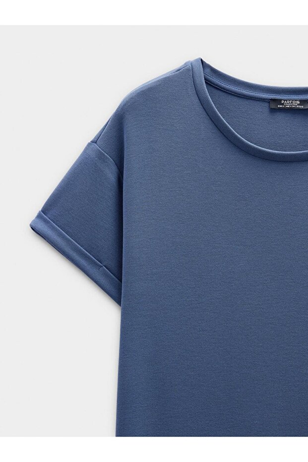 Düz Midi Elbise - 6