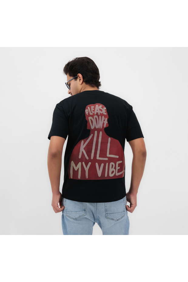 Premium Graphic Statement Unisex Black T-Shirt