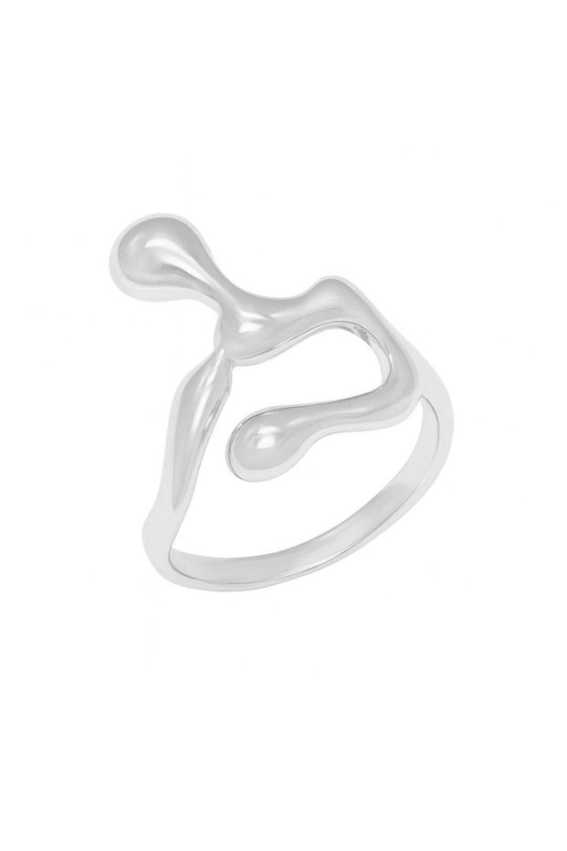 Liquid Silver Ring 17