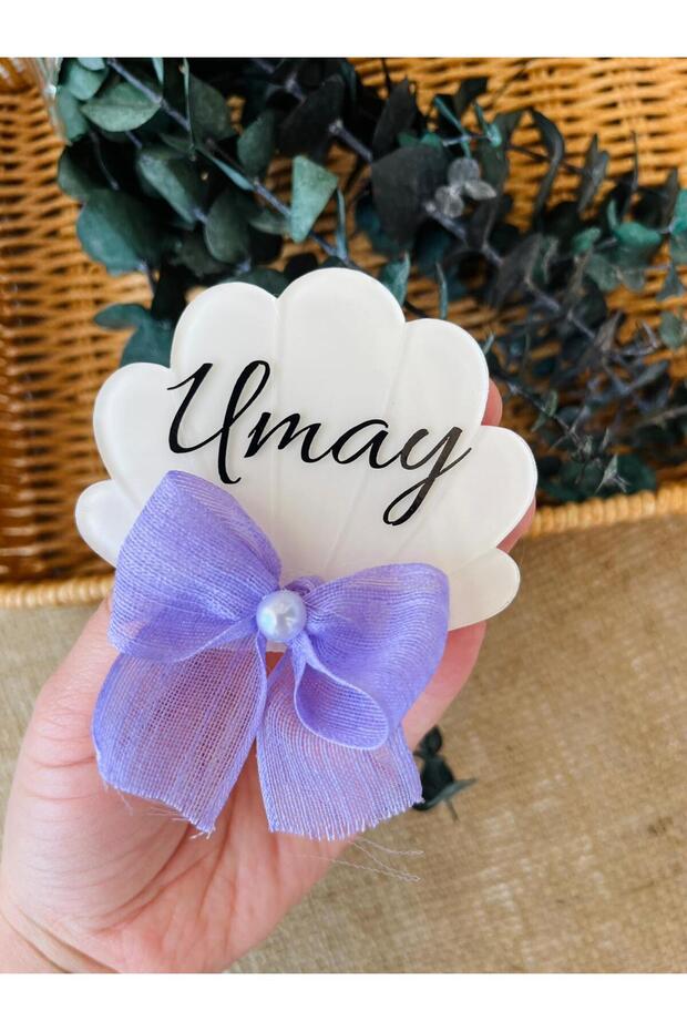 Oyster Baby Magnet with Bow - Set of 10, Promise, Wedding and Mawlid Gift