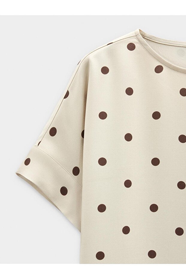 Puantiyeli T-shirt - 6