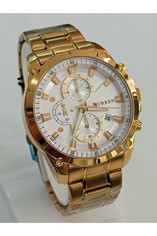 Çelik kordonlu, altın sarısı, - 1