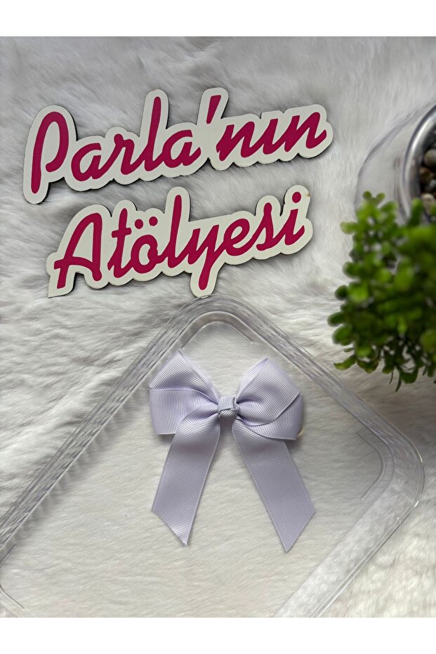 Large Bow Hair Clip with Alligator Clip
