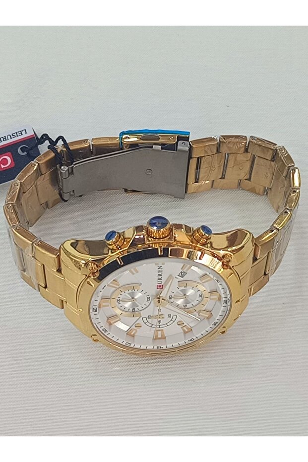 Çelik kordonlu, altın sarısı, - 5