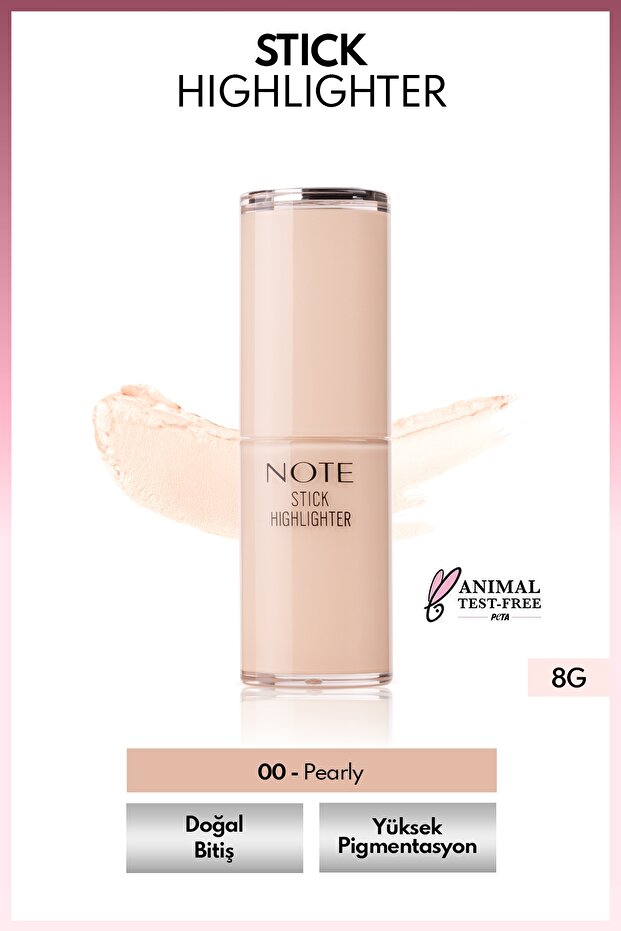 Stick Highlighter Nemlendirici Yumuşak Stick Aydınlatıcı - 00 Pearly - 1