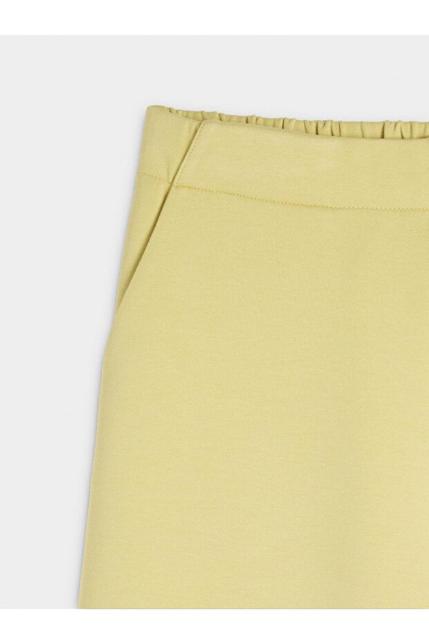 Elastik Bel Pamuk İçerikli Pantolon - 7