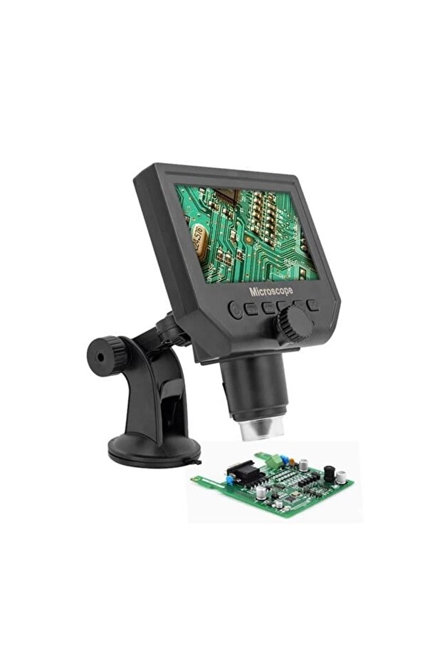 PM-18798 4.3'' LCD Ekranlı 3.6 MP Taşınabilir HD Dijital Mikroskop - 1