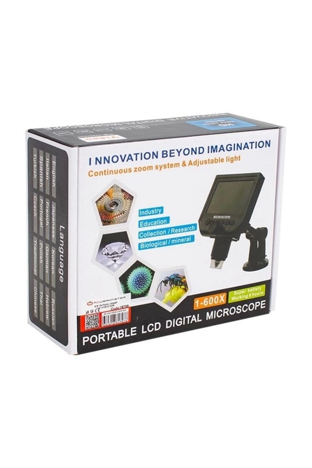 PM-18798 4.3'' LCD Ekranlı 3.6 MP Taşınabilir HD Dijital Mikroskop - 4