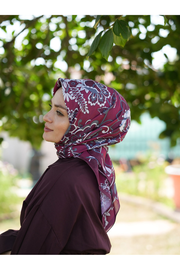 OSMANLI ÇİÇEĞİ SOFT EŞARP - 3