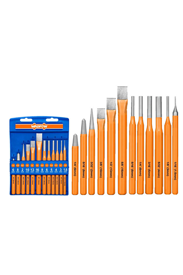 طقم أزاميل يدوية 12 قطعة – WCC8312 - 2