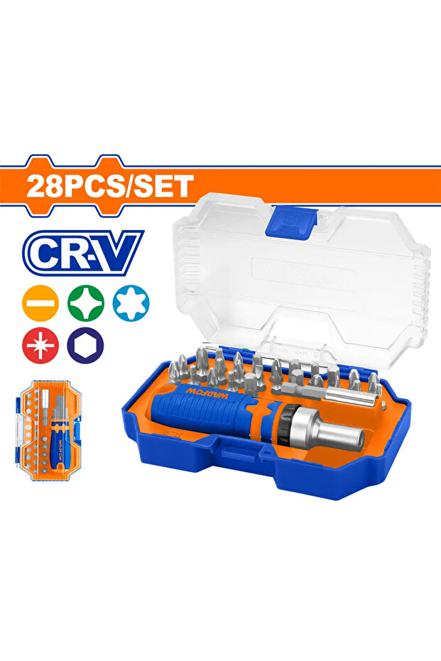 Assorted Screwdriver Set (28 Pieces) - WSS8B28