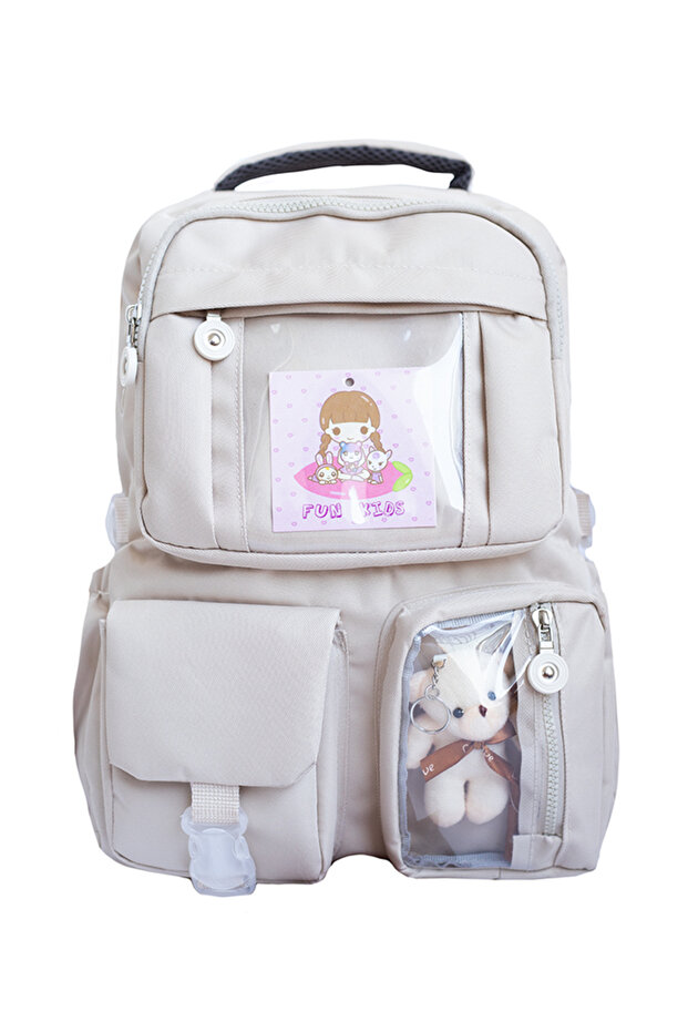 حقيبة ظهر مقاومة للماء متعددة الأقسام مع ألعاب - 1