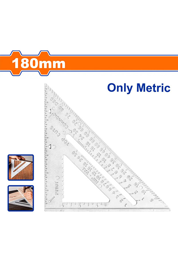 زاوية علام مثلثة 180مم — WSR2207 - 1
