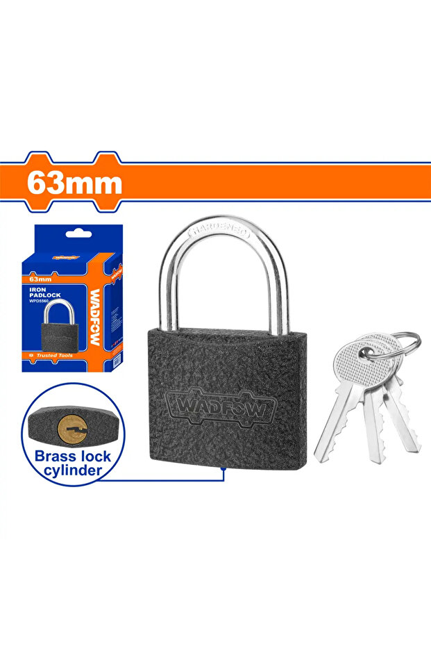 63mm Gray Padlock - WPD5560 - 1