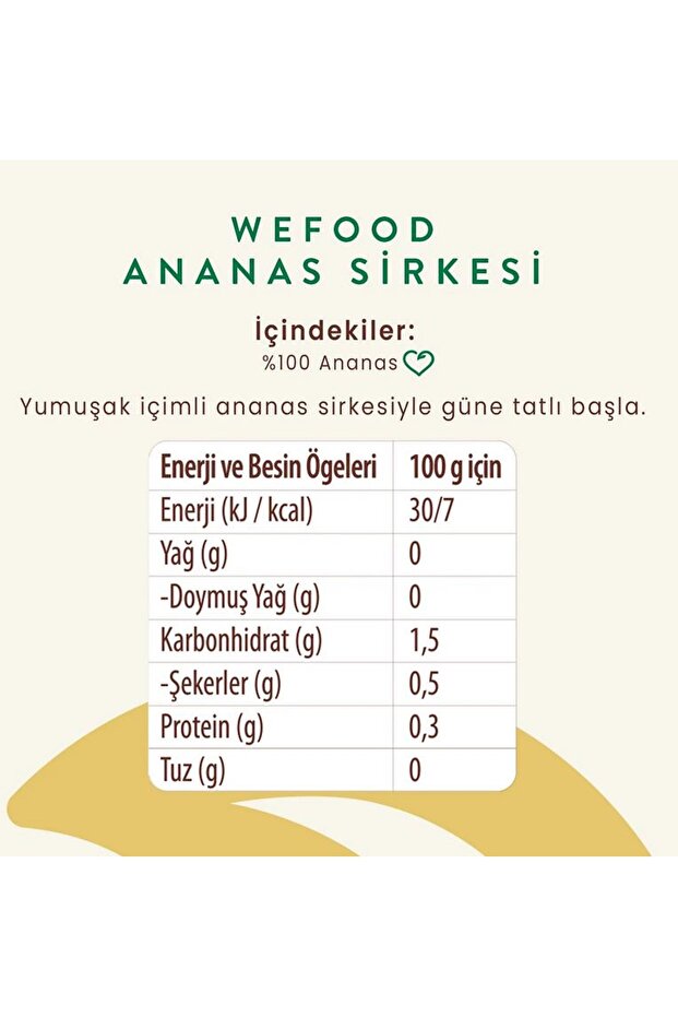 Ananas Sirkesi 500 ml - 3